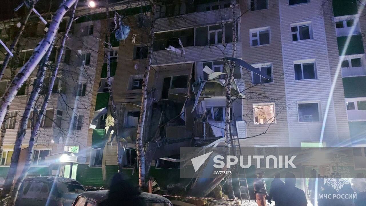 Russia Gas Explosion