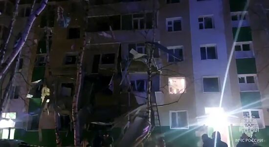 Russia Gas Explosion