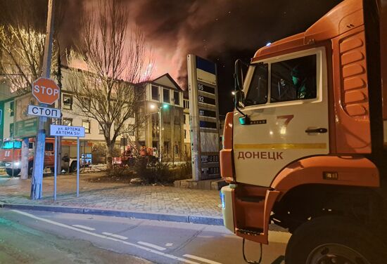 Russia Ukraine Military Operation Shelling