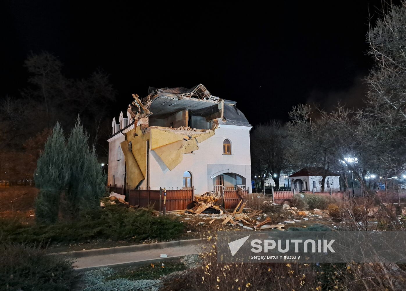 Russia Ukraine Military Operation Shelling