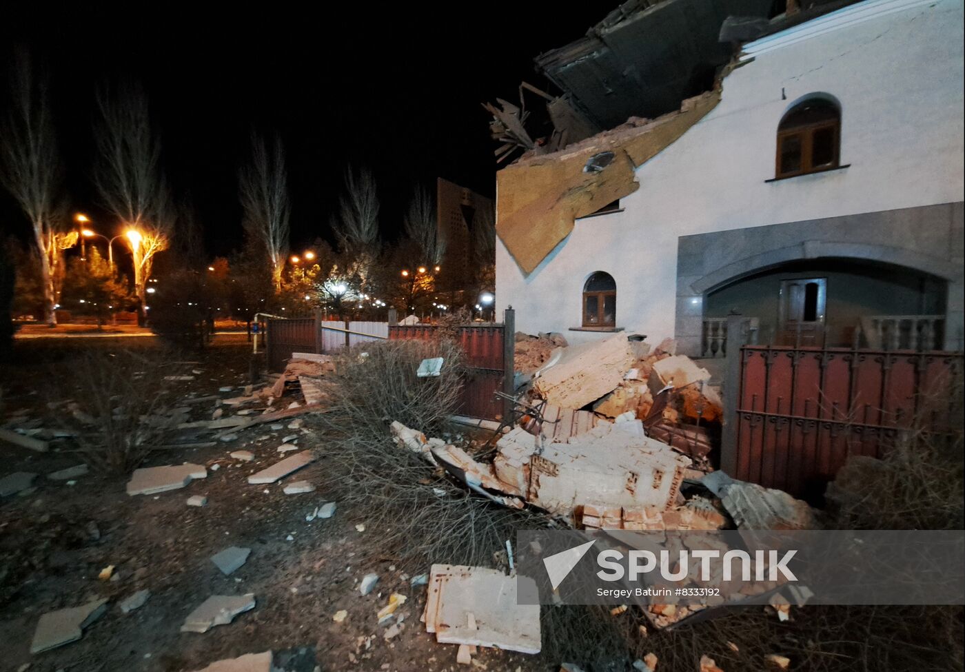 Russia Ukraine Military Operation Shelling