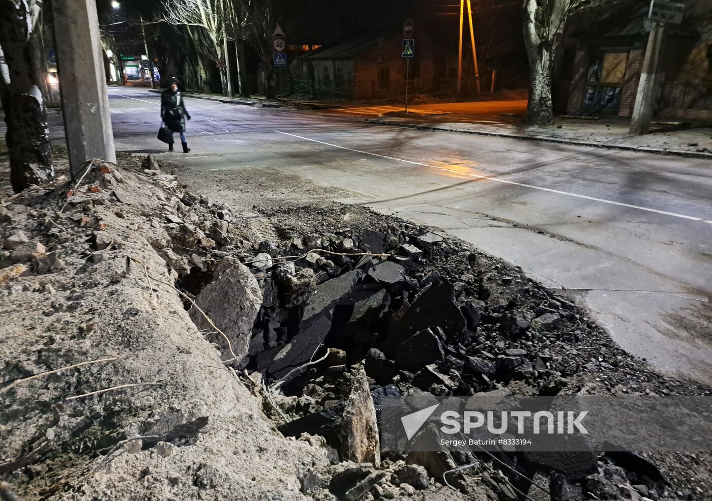 Russia Ukraine Military Operation Shelling