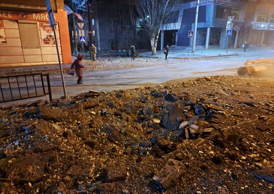 Russia Ukraine Military Operation Shelling