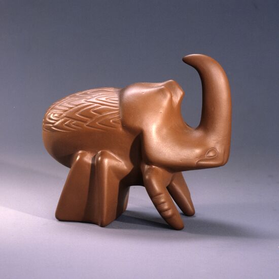 Animal sculptor Pyotr Khokhlovkin