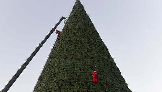 Russia New Year Season Preparations