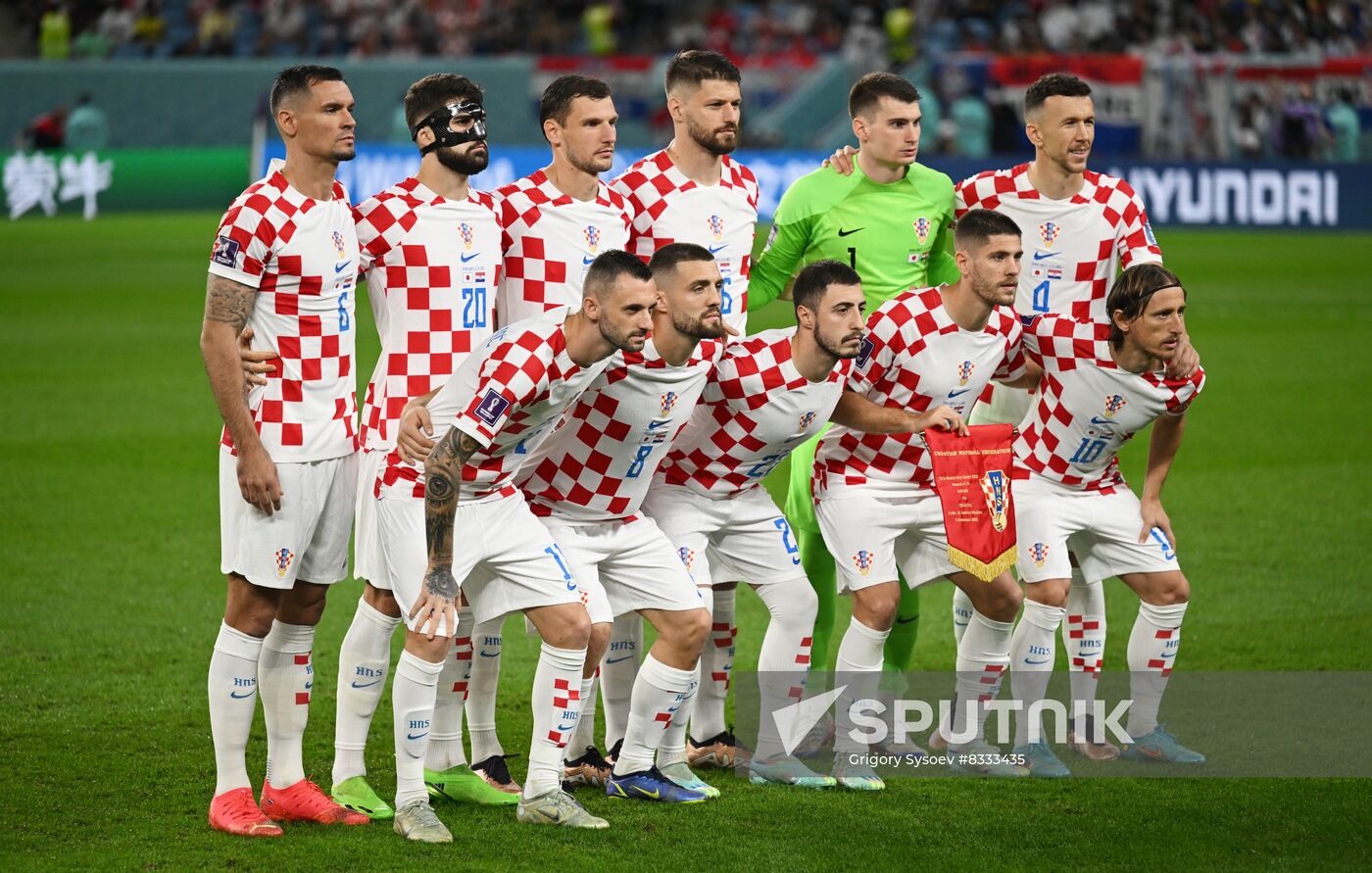 Qatar Soccer World Cup Japan - Croatia