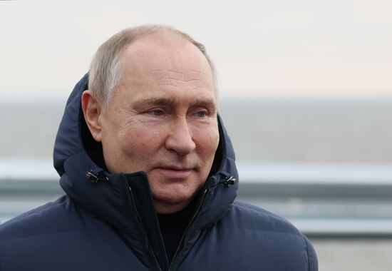 Russia Putin Crimea Bridge