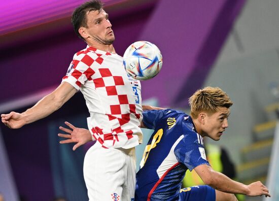 Qatar Soccer World Cup Japan - Croatia