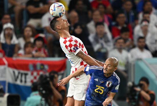Qatar Soccer World Cup Japan - Croatia