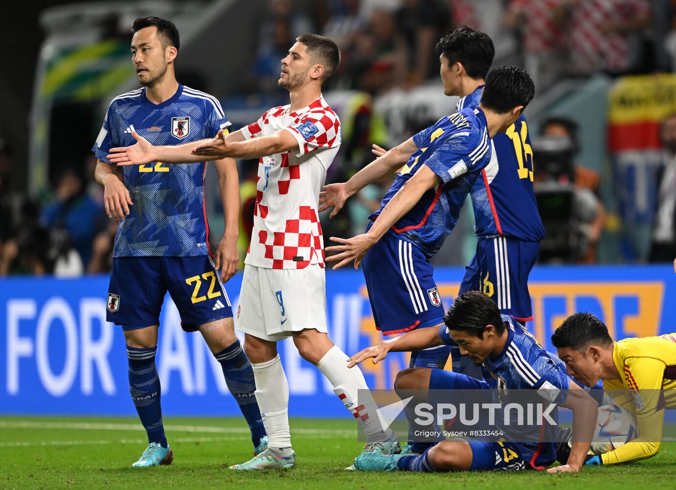 Qatar Soccer World Cup Japan - Croatia