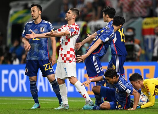 Qatar Soccer World Cup Japan - Croatia