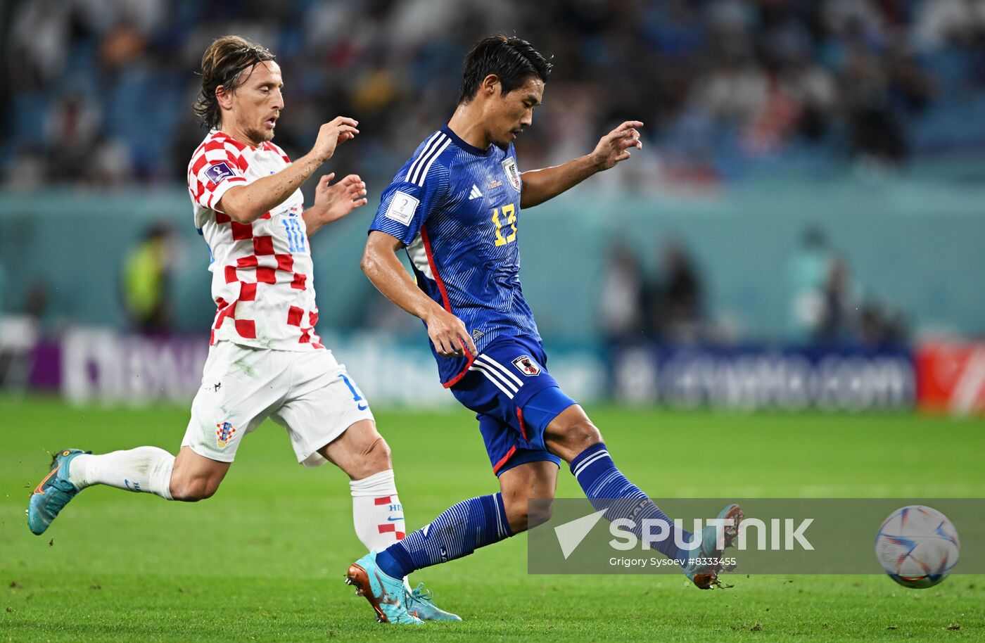 Qatar Soccer World Cup Japan - Croatia