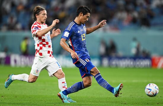 Qatar Soccer World Cup Japan - Croatia