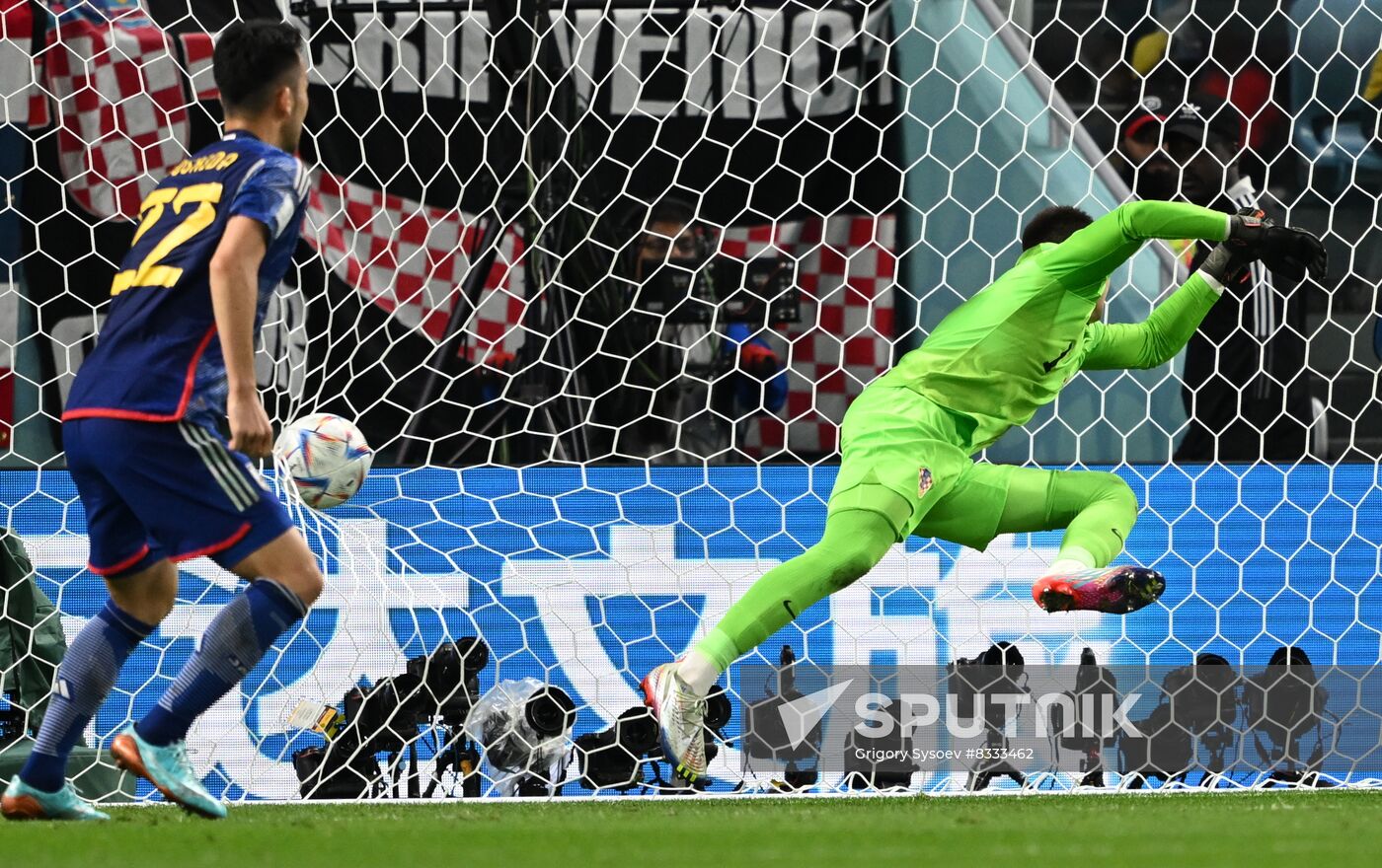 Qatar Soccer World Cup Japan - Croatia