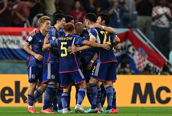 Qatar Soccer World Cup Japan - Croatia