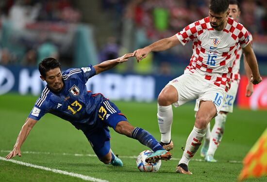 Qatar Soccer World Cup Japan - Croatia