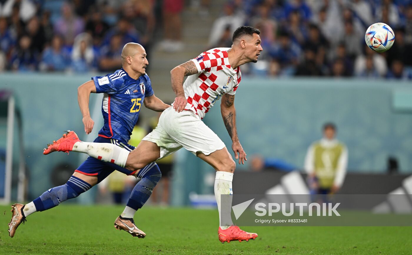 Qatar Soccer World Cup Japan - Croatia