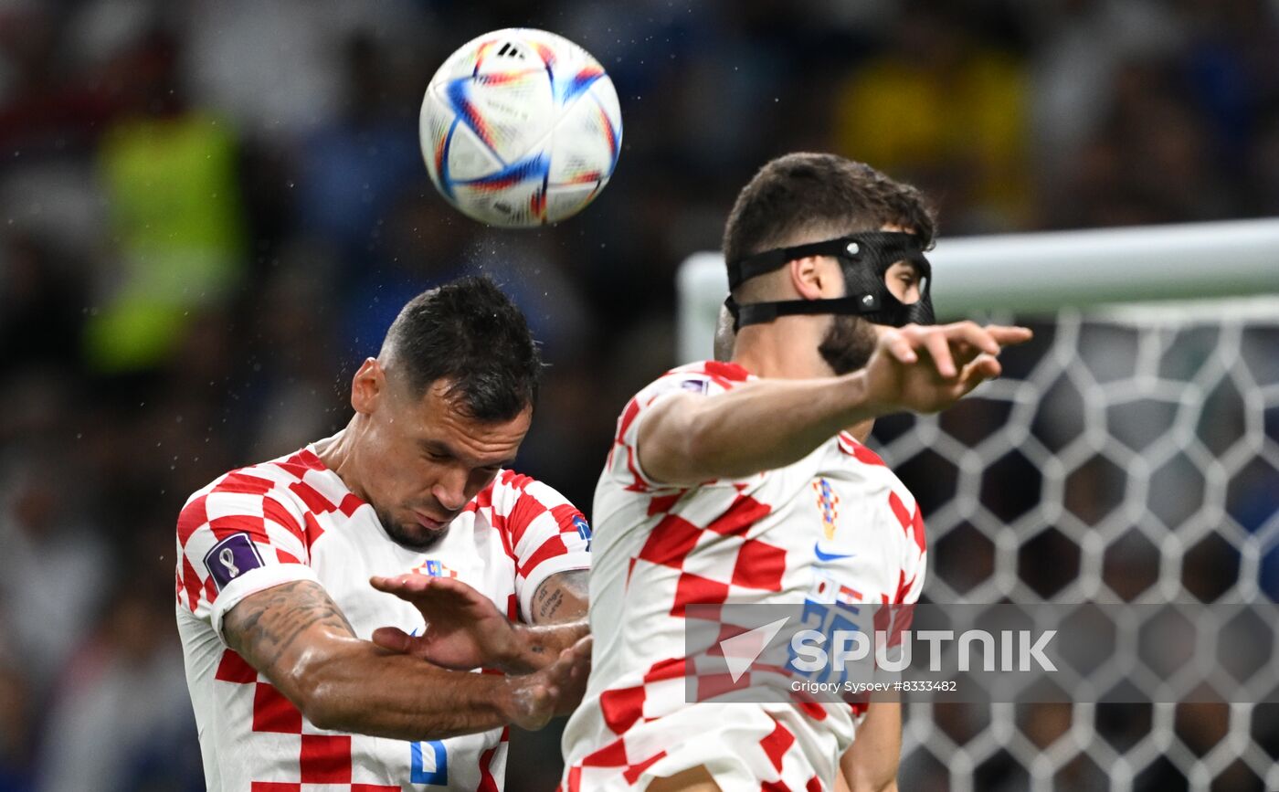 Qatar Soccer World Cup Japan - Croatia