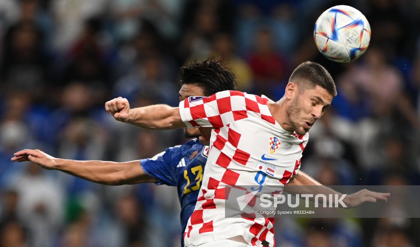 Qatar Soccer World Cup Japan - Croatia