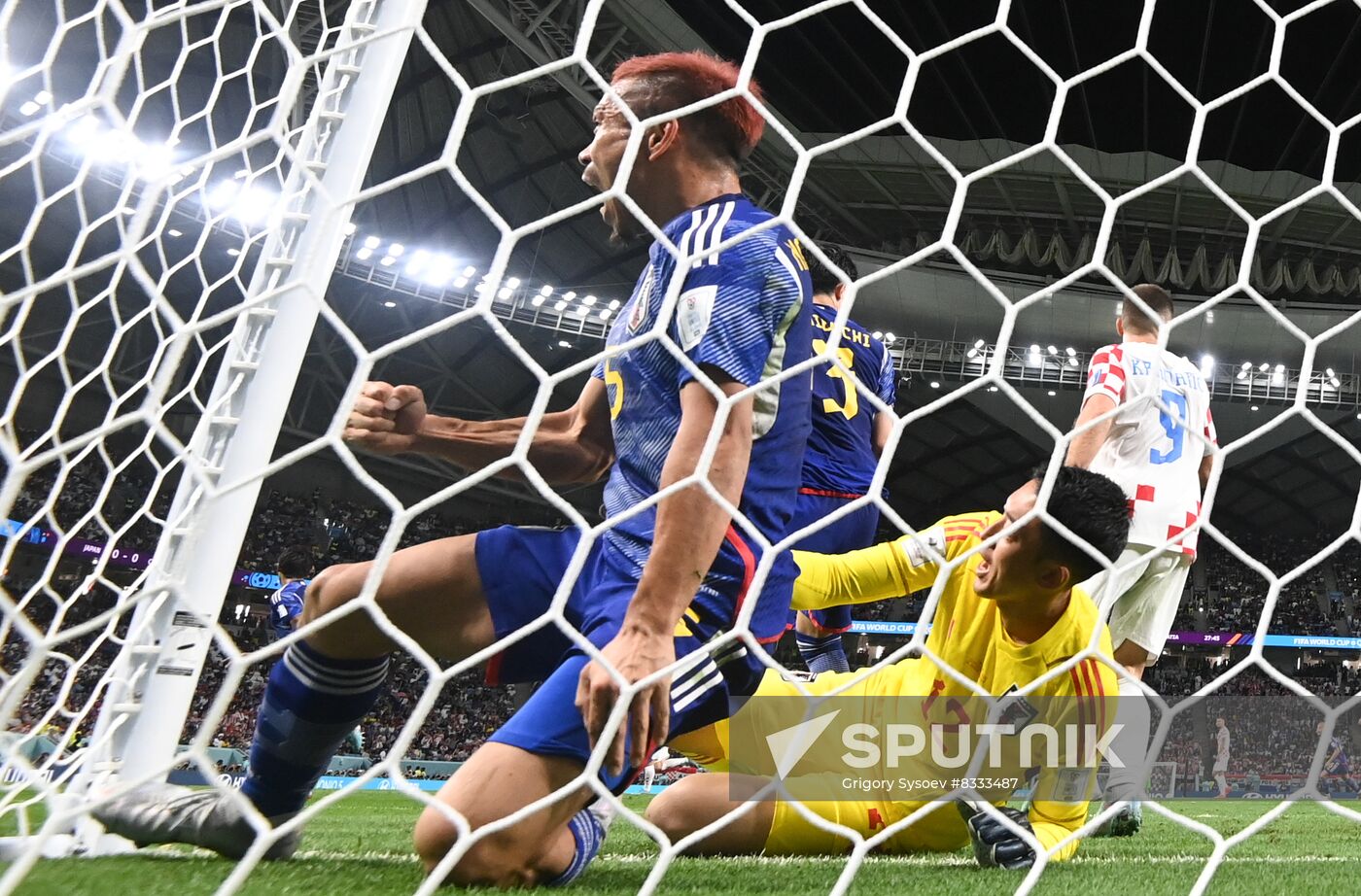 Qatar Soccer World Cup Japan - Croatia