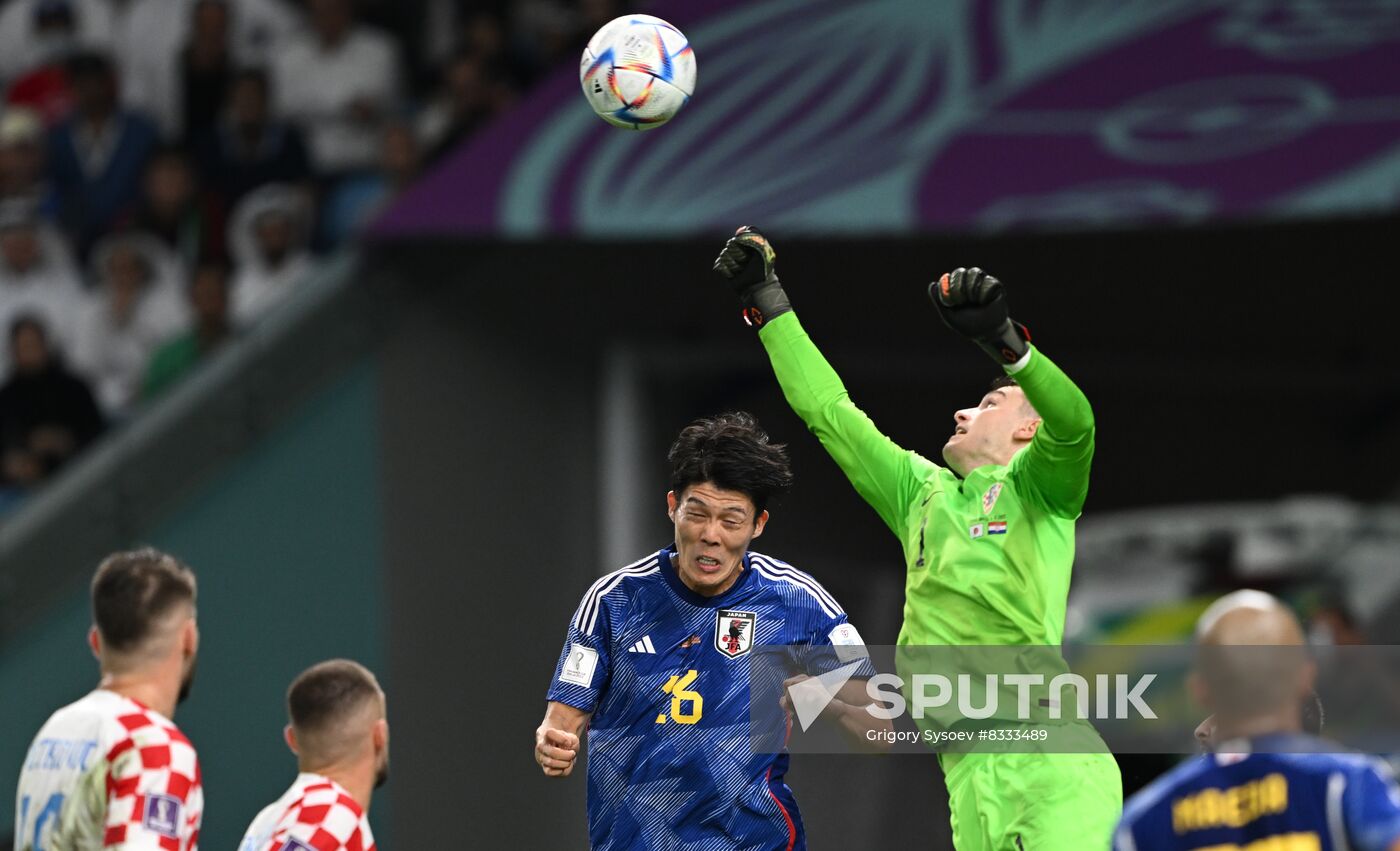 Qatar Soccer World Cup Japan - Croatia