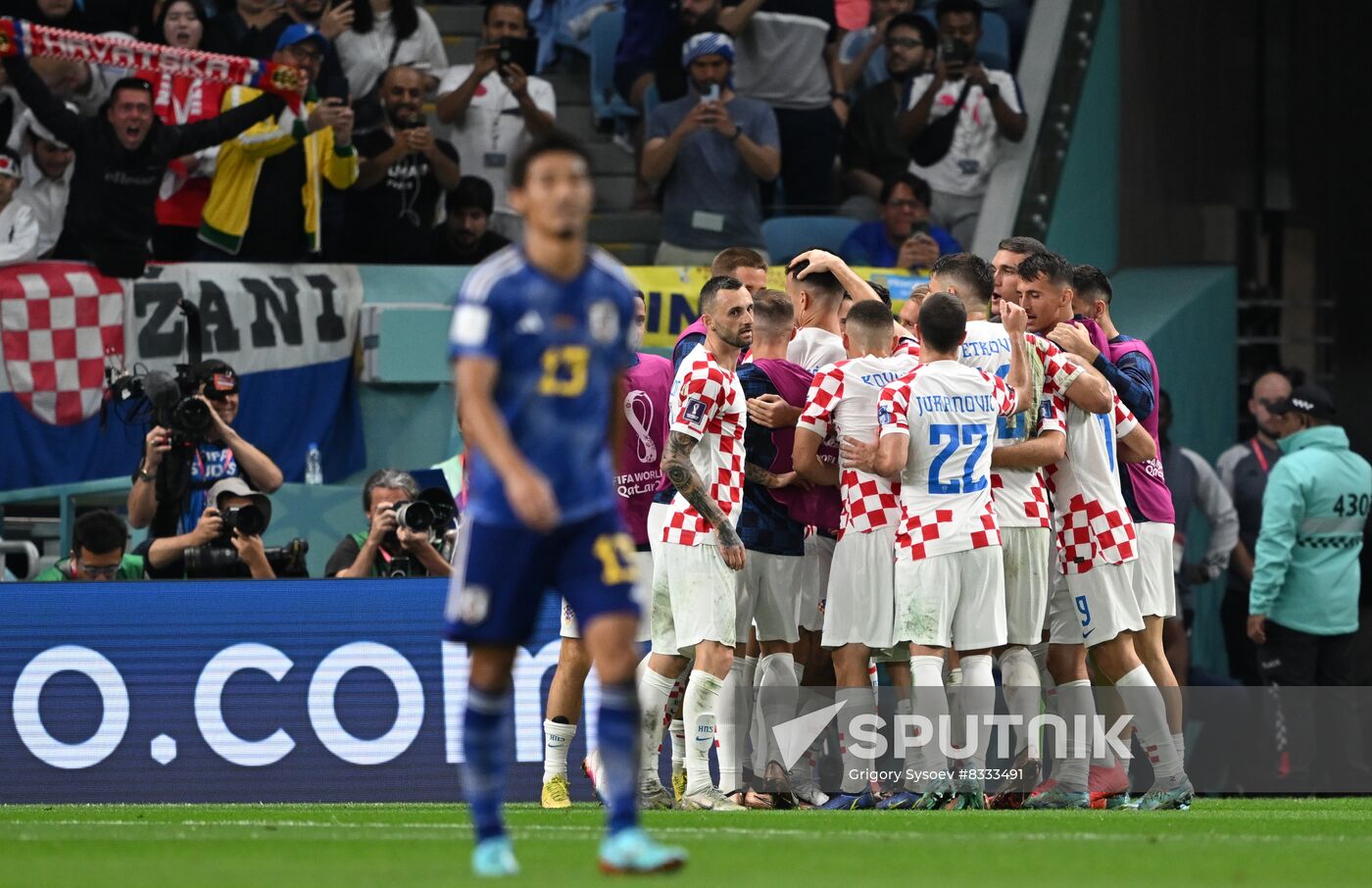 Qatar Soccer World Cup Japan - Croatia