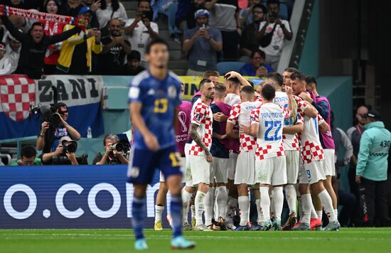 Qatar Soccer World Cup Japan - Croatia