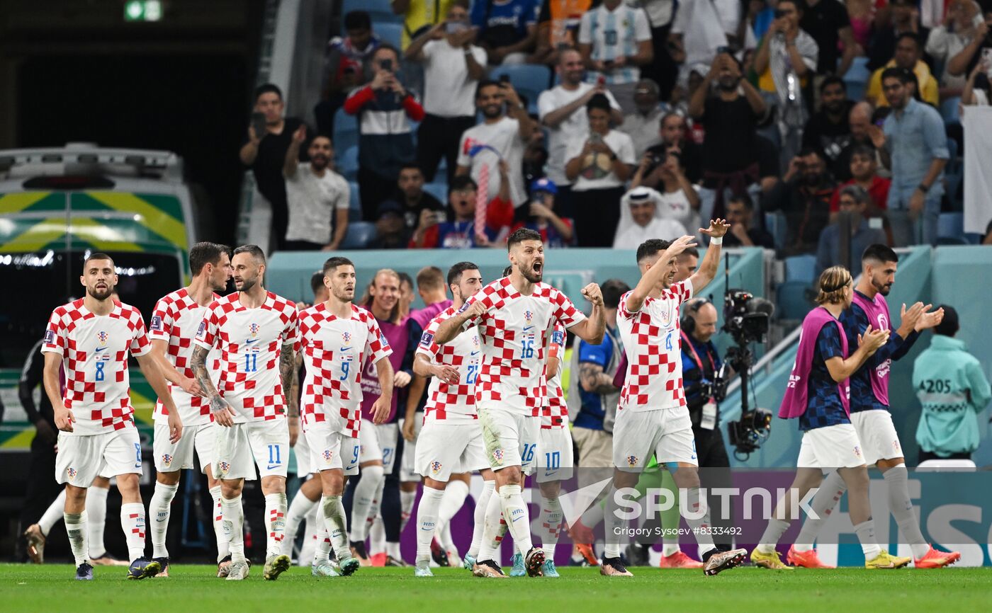 Qatar Soccer World Cup Japan - Croatia