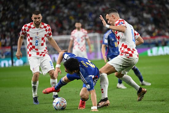 Qatar Soccer World Cup Japan - Croatia