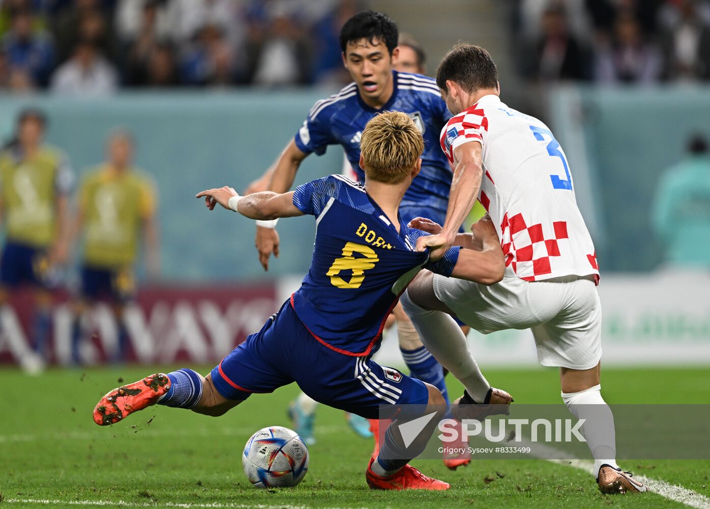 Qatar Soccer World Cup Japan - Croatia