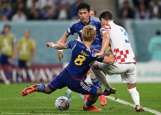 Qatar Soccer World Cup Japan - Croatia