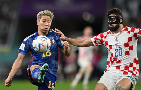 Qatar Soccer World Cup Japan - Croatia