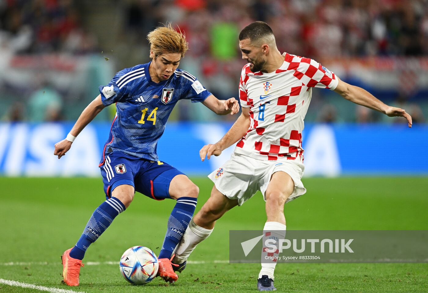 Qatar Soccer World Cup Japan - Croatia