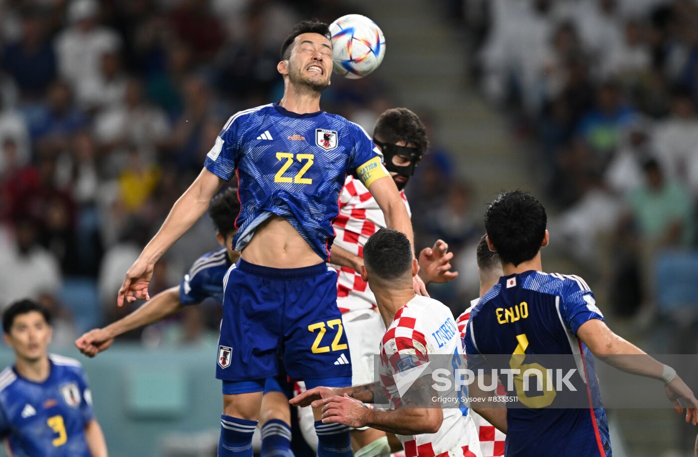 Qatar Soccer World Cup Japan - Croatia