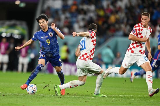 Qatar Soccer World Cup Japan - Croatia