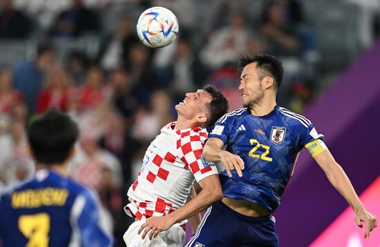 Qatar Soccer World Cup Japan - Croatia