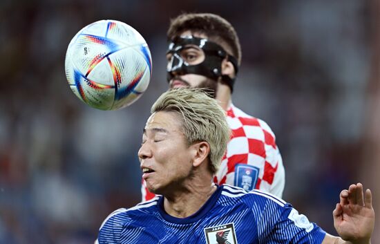 Qatar Soccer World Cup Japan - Croatia