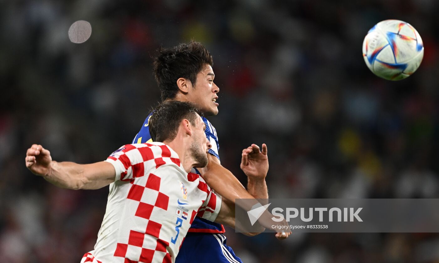 Qatar Soccer World Cup Japan - Croatia