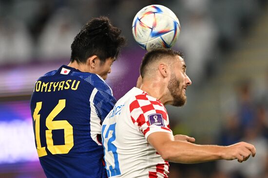 Qatar Soccer World Cup Japan - Croatia