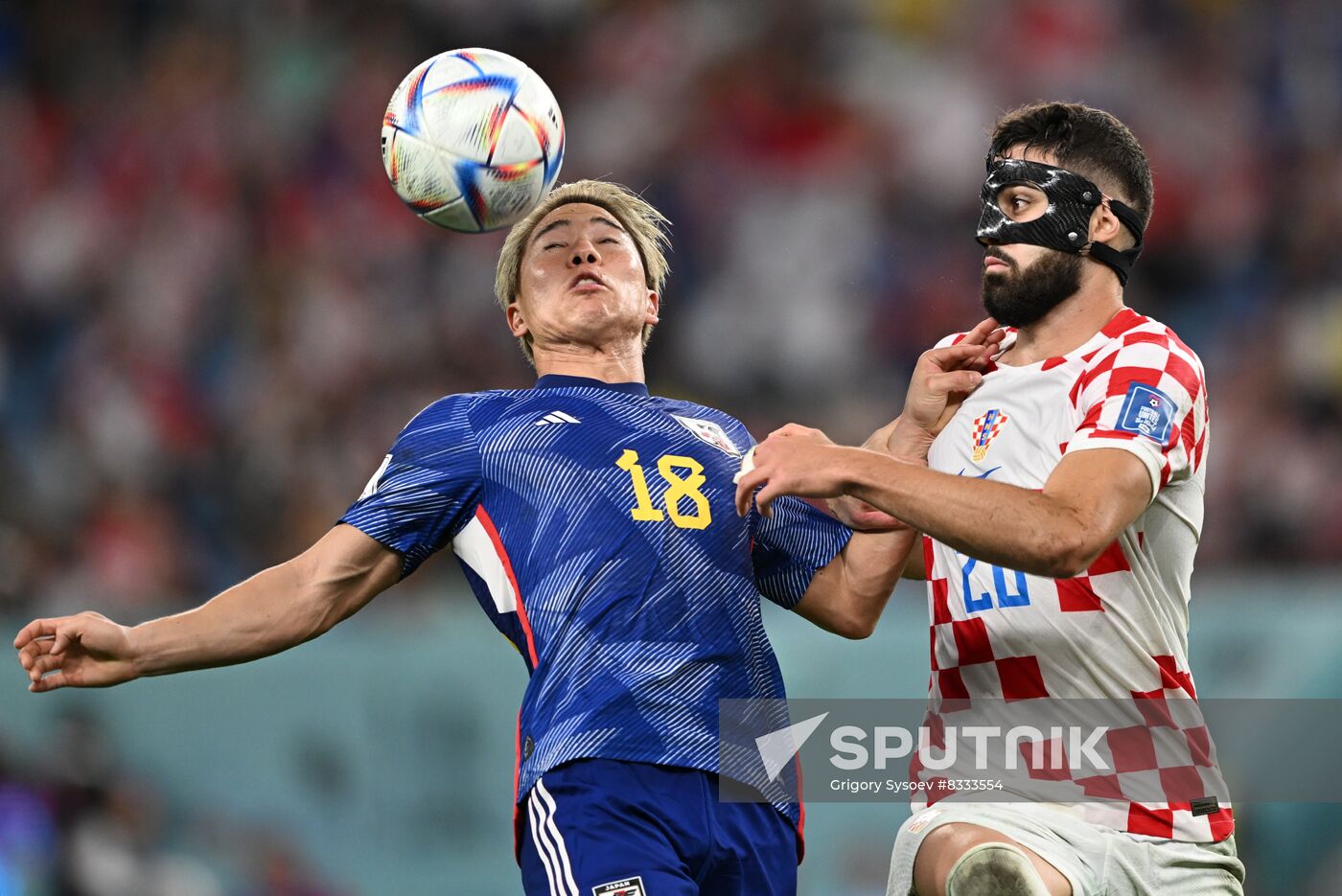 Qatar Soccer World Cup Japan - Croatia