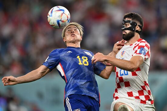 Qatar Soccer World Cup Japan - Croatia
