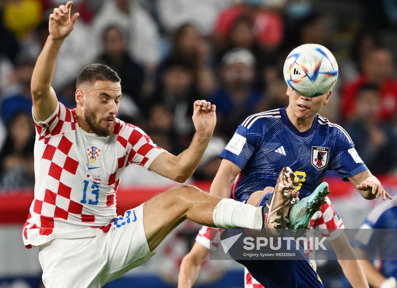 Qatar Soccer World Cup Japan - Croatia