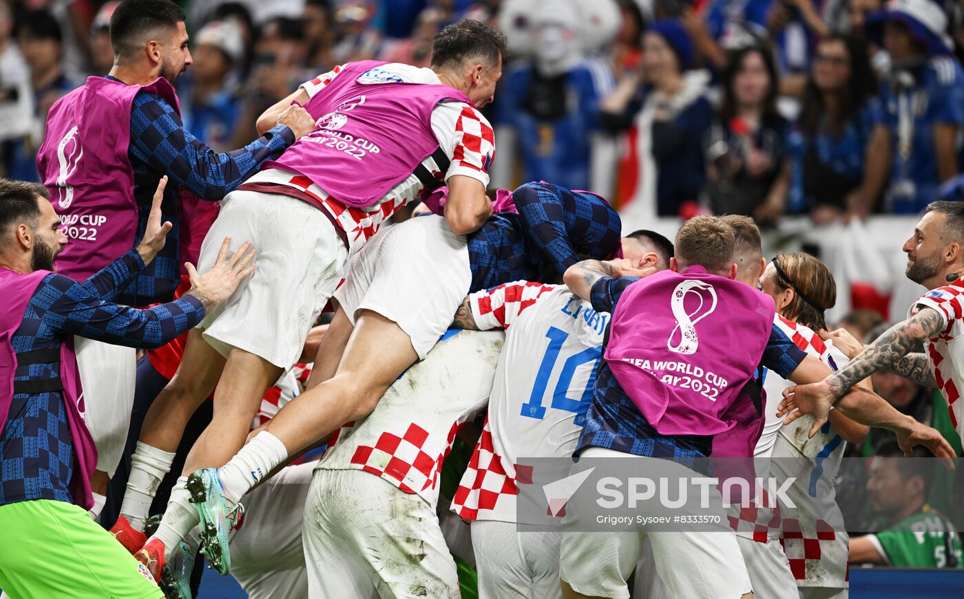 Qatar Soccer World Cup Japan - Croatia