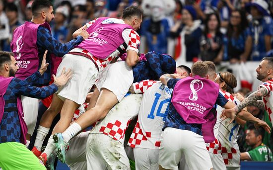 Qatar Soccer World Cup Japan - Croatia