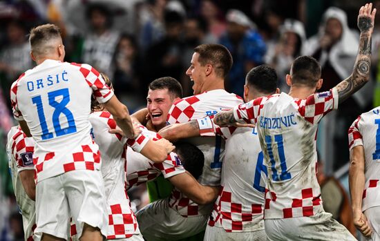 Qatar Soccer World Cup Japan - Croatia