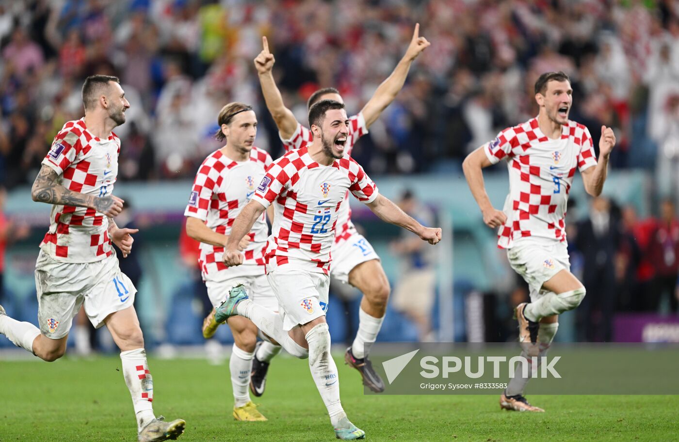 Qatar Soccer World Cup Japan - Croatia