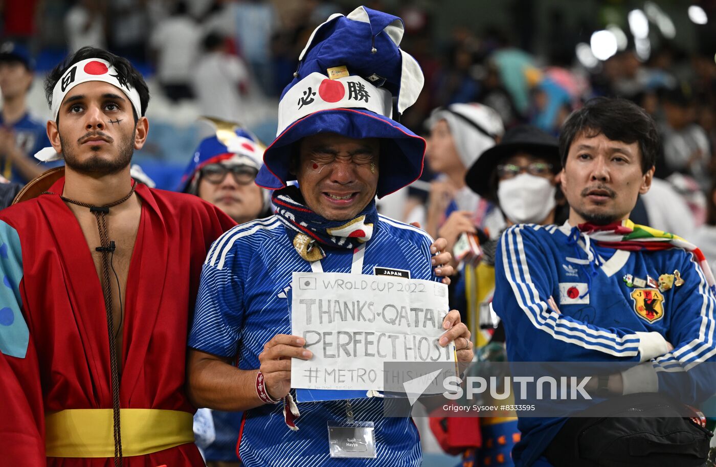 Qatar Soccer World Cup Japan - Croatia