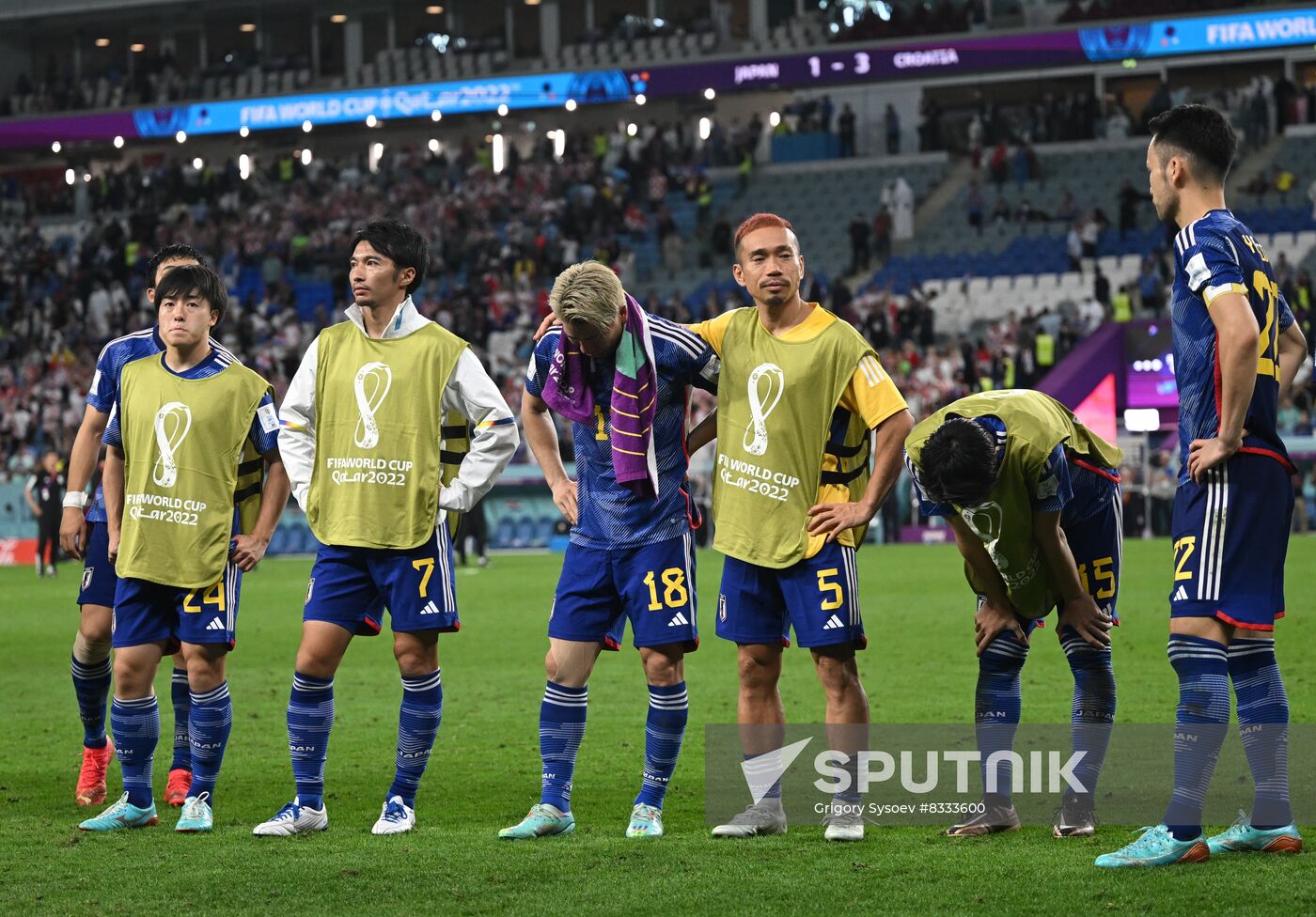 Qatar Soccer World Cup Japan - Croatia