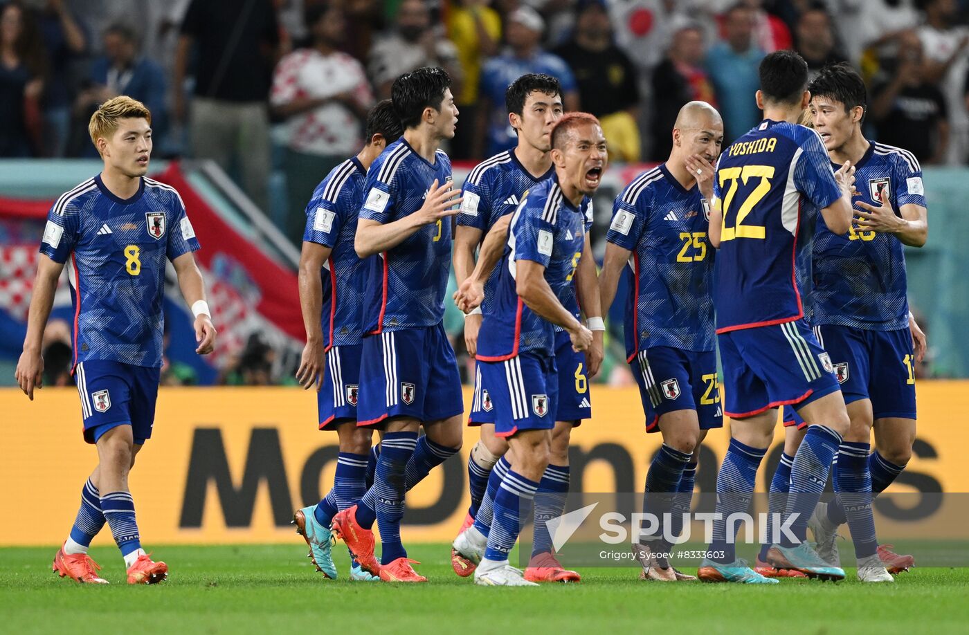 Qatar Soccer World Cup Japan - Croatia