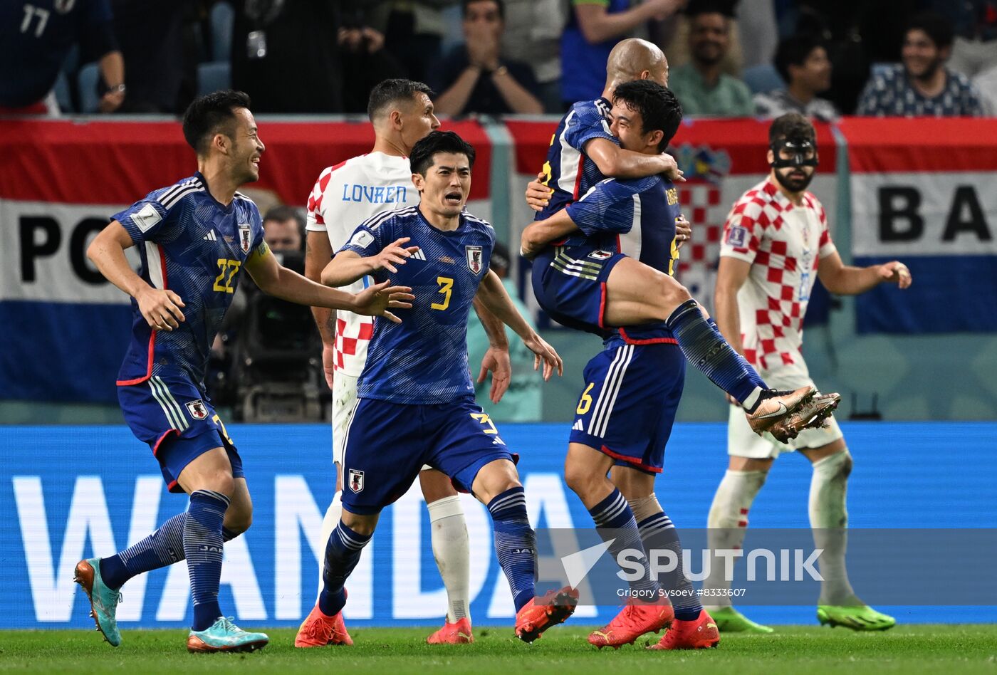 Qatar Soccer World Cup Japan - Croatia